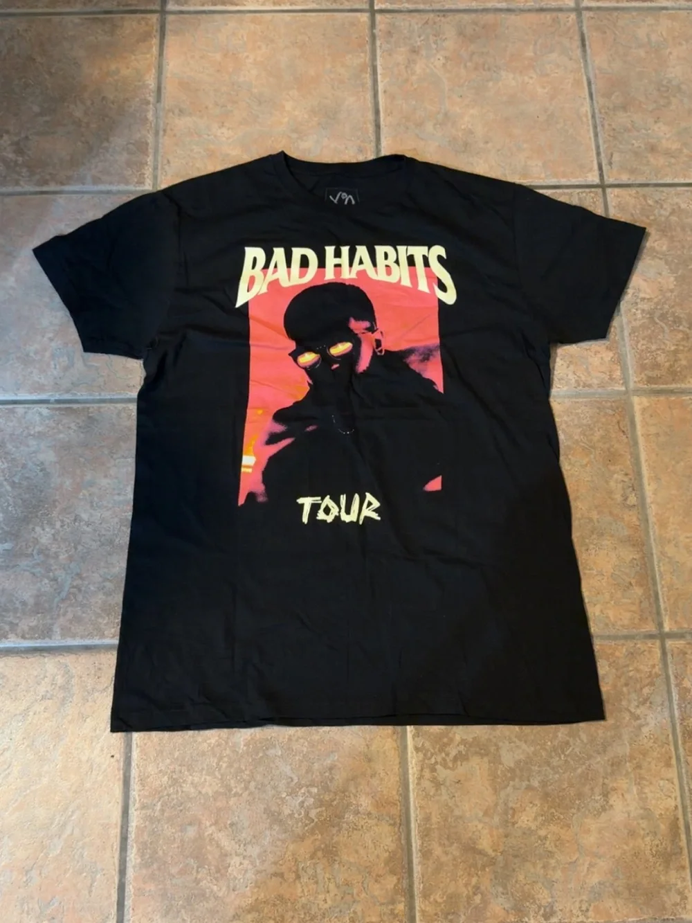 NAV Bad Habits Tour Graphic Tee - Black